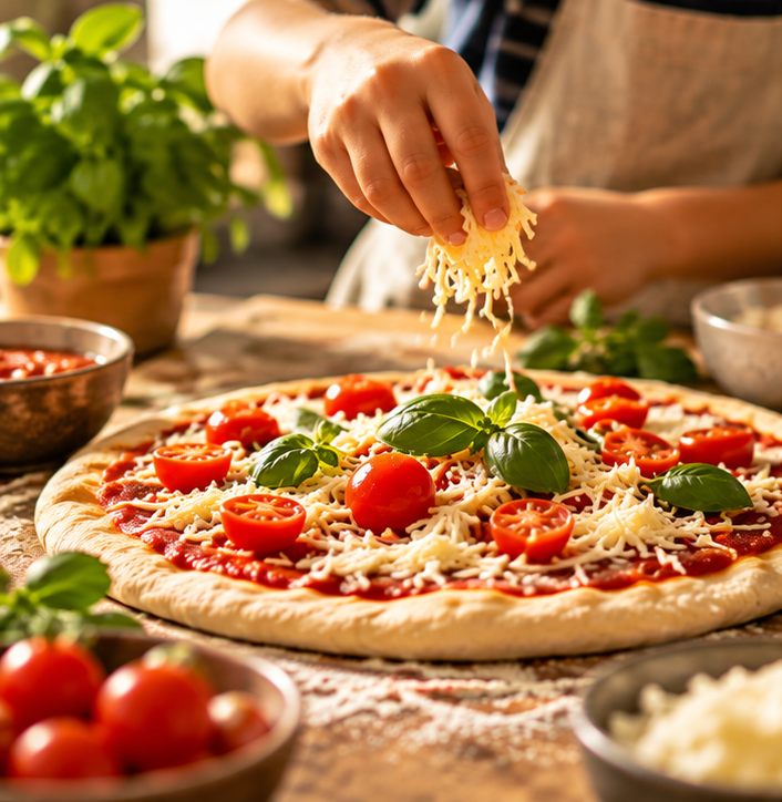 Taller de pizza para cumpleaños infantiles