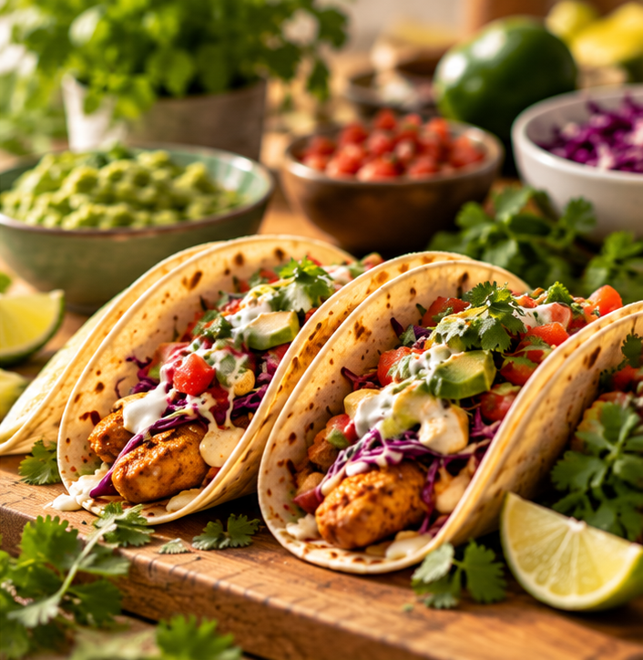 Taller de tacos para cumpleaños infantiles